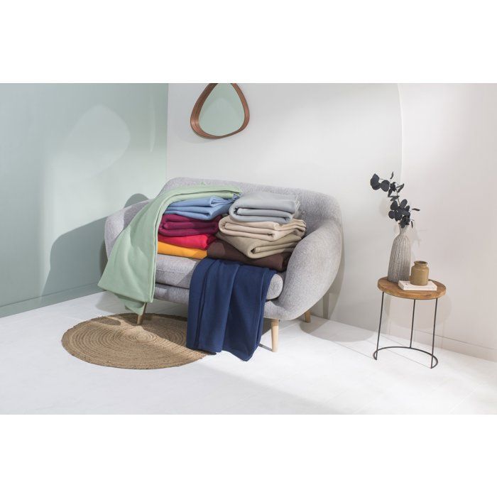 POLECO Fleecedecke TAUPE 180