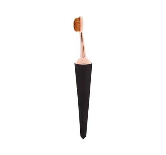 Iconic London Evo Oval owalny pędzel do makijażu Black 005