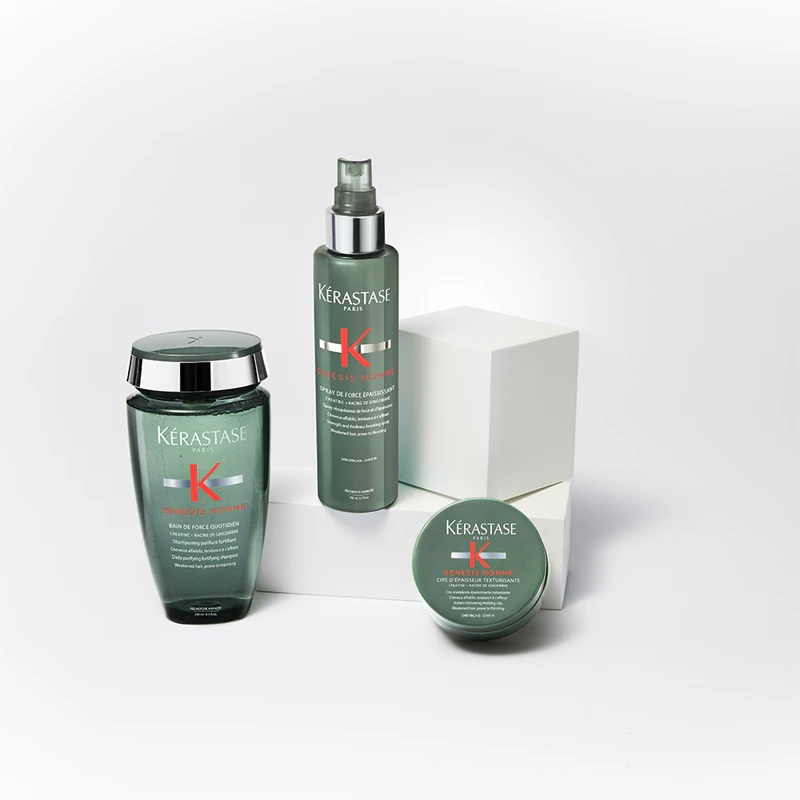 Kérastase Genesis Homme Spray de Force Épaississant krepilni sprej za šibke lase, nagnjene k izpadanju