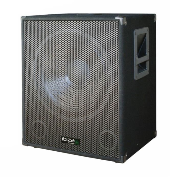 Ibiza Sound 2800W DJ PA System Package - SUB15A Powered Subwoofer + STAR210 Speakers + Speaker & PC Cables