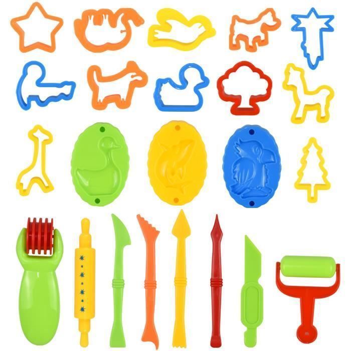 Juego de 26 herramientas para modelar arcilla - Accesorios para modelar arcilla - Set de regalo