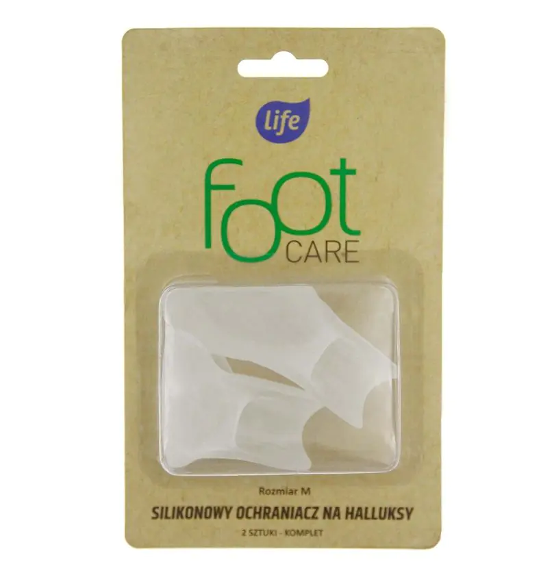 Life Foot Silikonowy ochraniacz na halluks, Rozmiar M