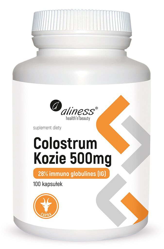 Aliness Kolostrum Kozie IG 28% 500 mg