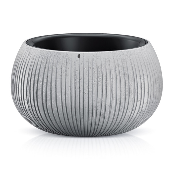 Donica ogrodowa Beton Bowl 37 cm szary PROSPERPLAST
