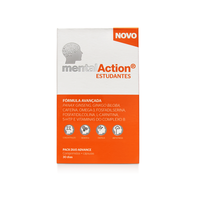 MentalAction Studenter 30 tabletter 30 kapslar 30 tabletter 30 kapslar