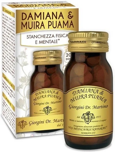 Dr. Tonic GIORGINI Dr. Giorgini Damiana & Muira Puama 100 glutenfreie Tabletten