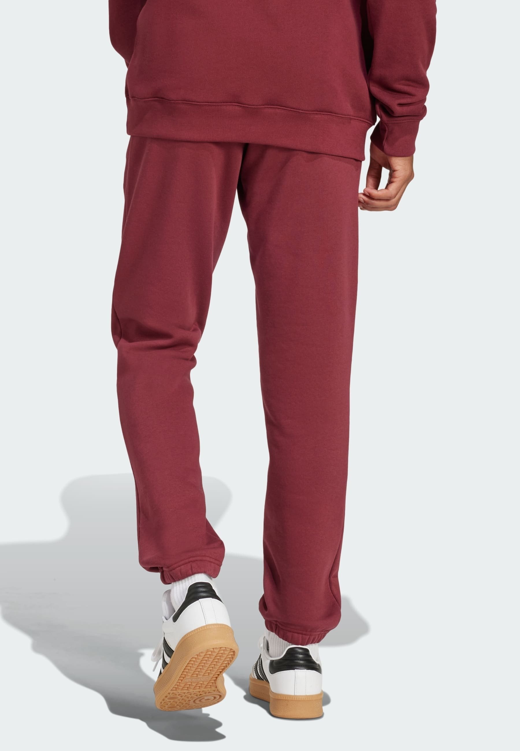 Adidas Originals ESS PT - Pantaloni della tuta - rosso ombra