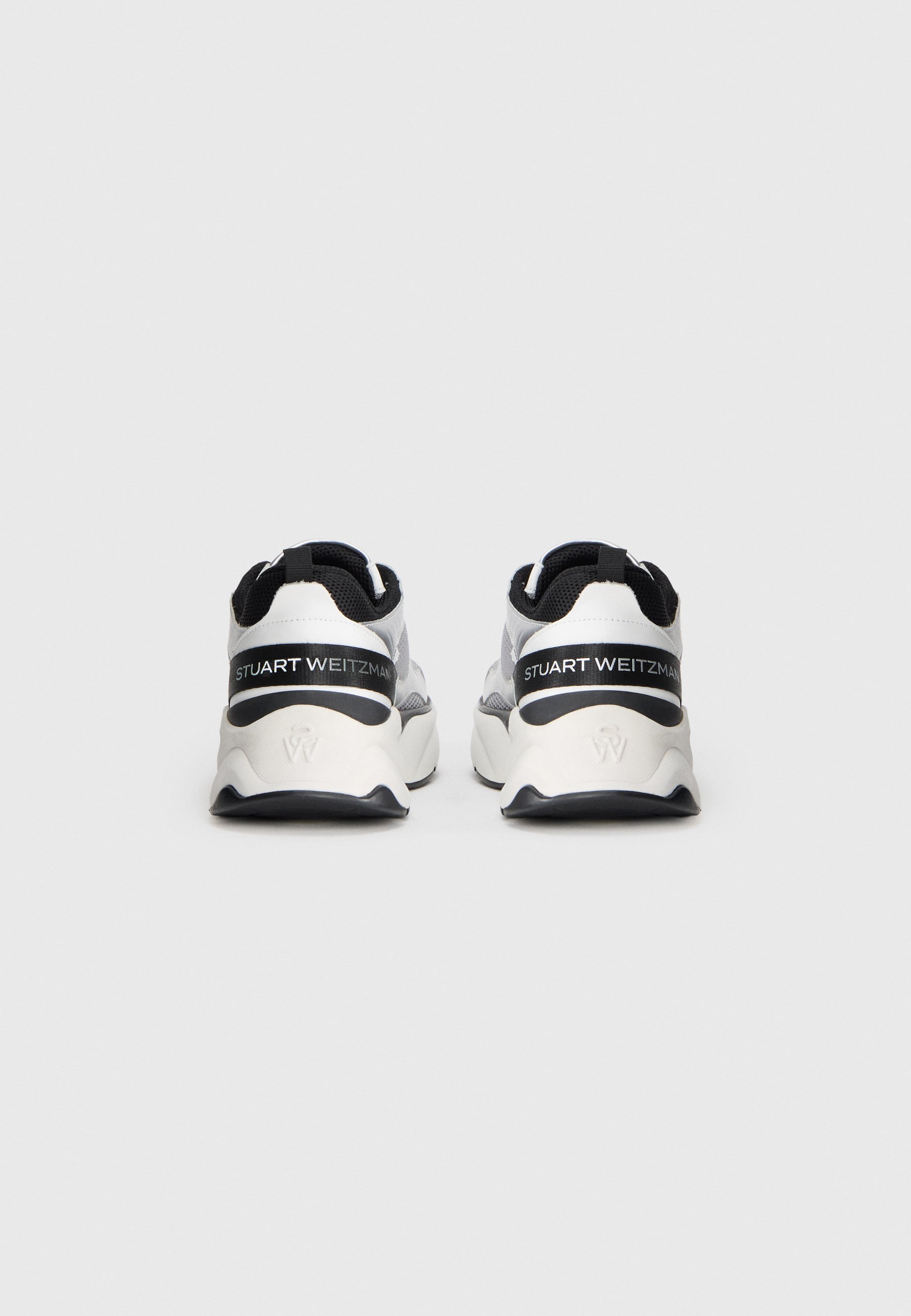 Stuart Weitzman sneakers - wit/zilverkleurig
