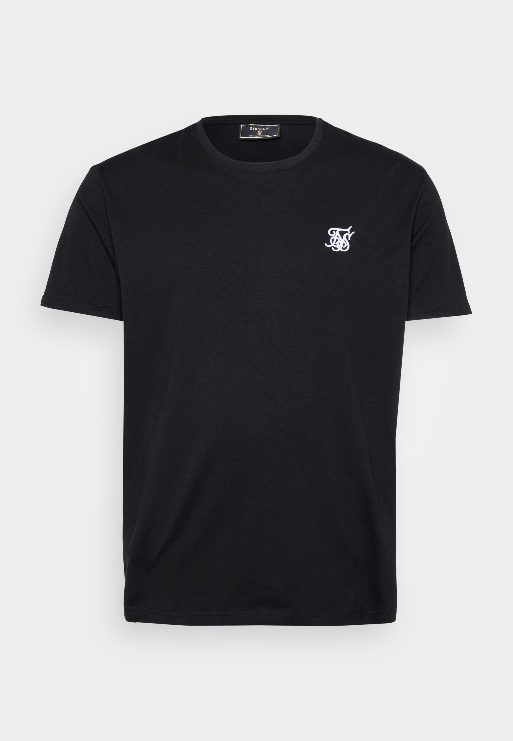SIKSILK XTENDED GYM TEE - Basic T-Shirt - schwarz