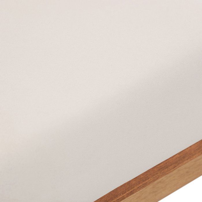 Salon de jardin en bois d'acacia FSC - PALAWAN - Table 80x55x29 cm - Beige - 4 personnes