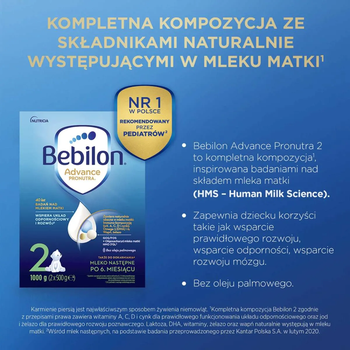 Bebilon 2 Mleko Następne