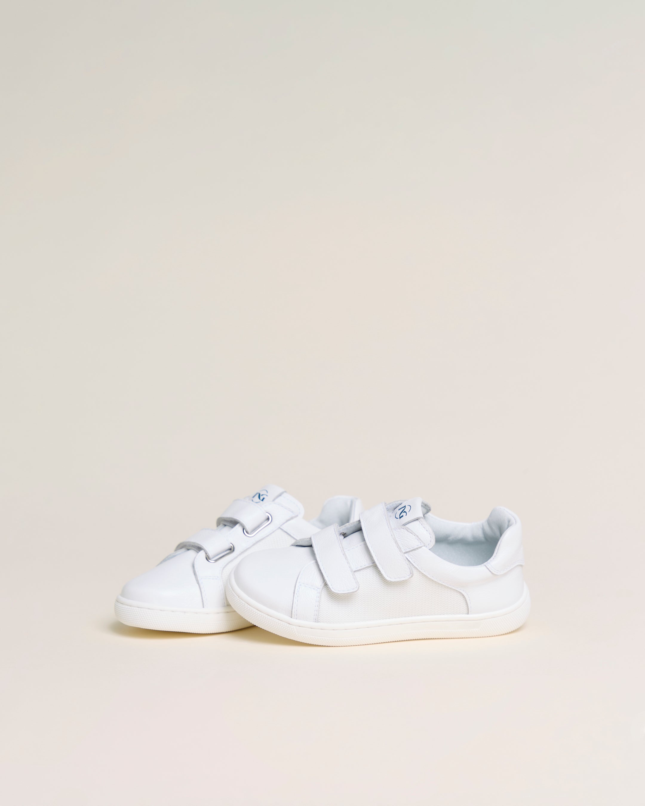  Baskets Junior pour enfants en matière technique et cuir