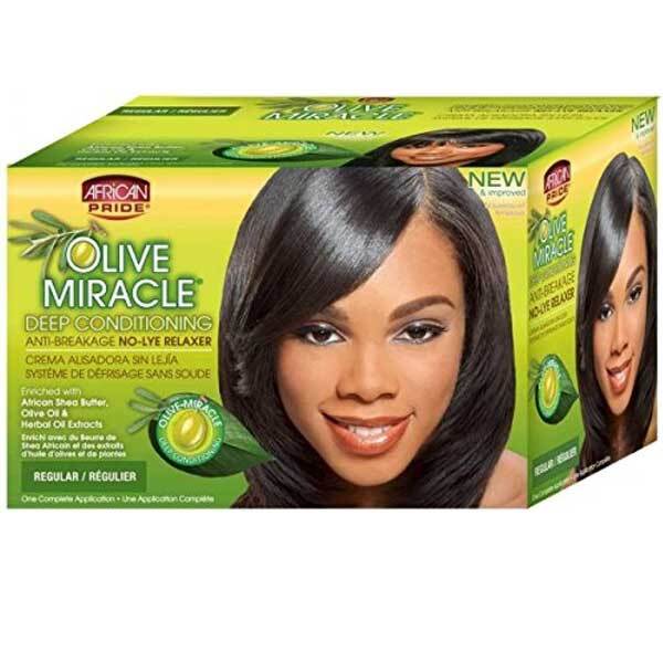 African Pride Olive Miracle Deep Conditioner utan lut