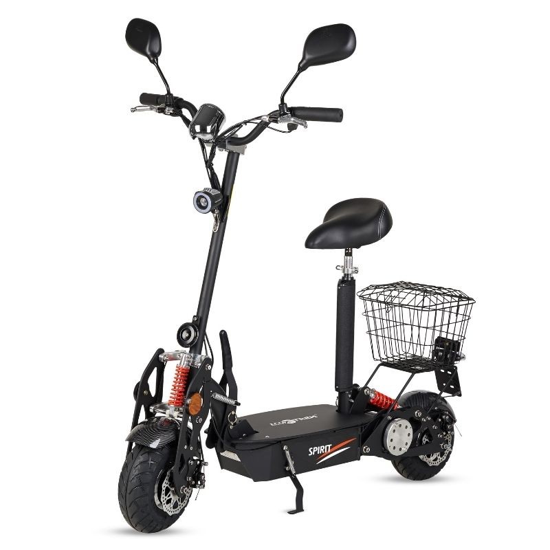 SPIRIT 1000W OF 1800W LEGALE ELEKTRISCHE SCOOTER MET ZITJE