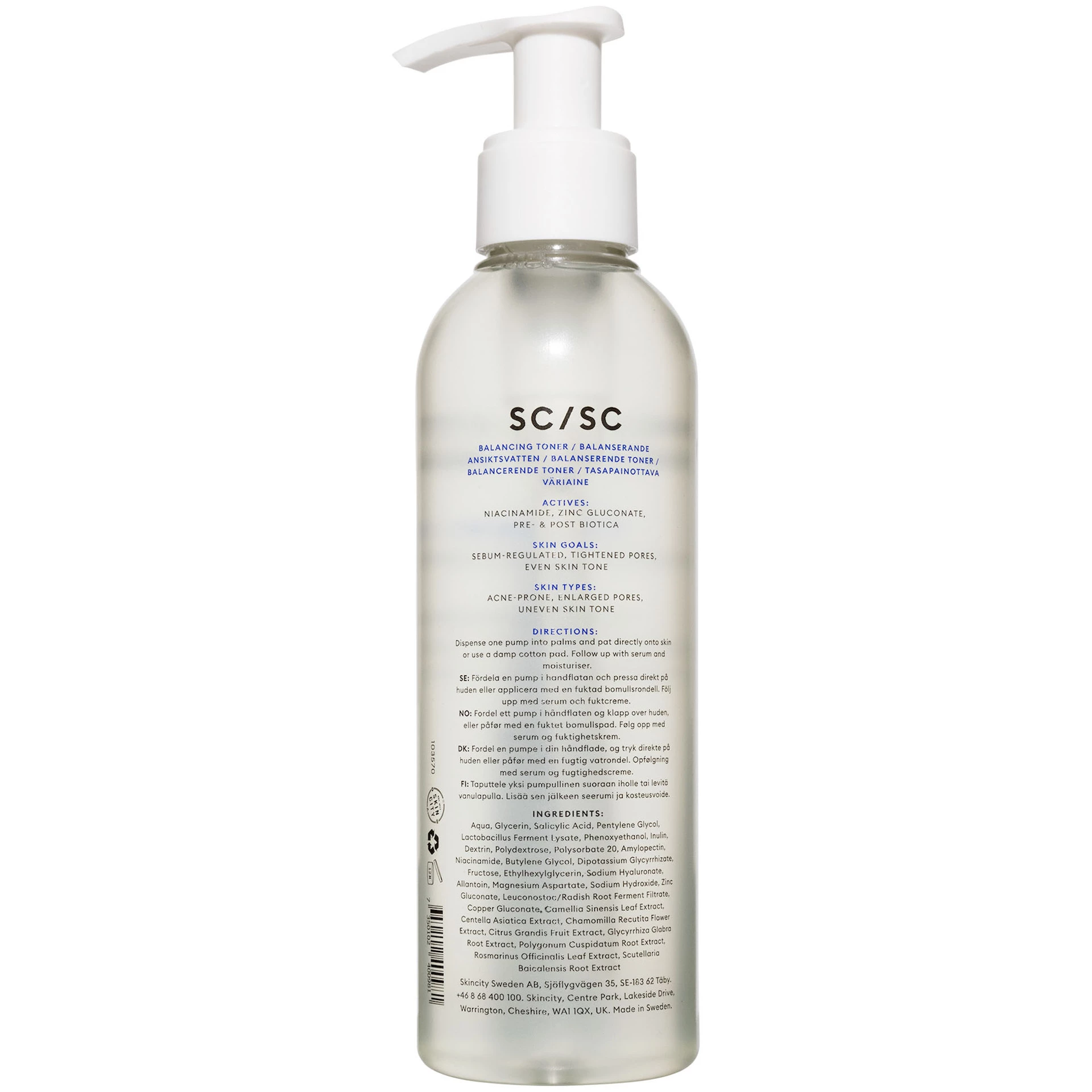 Balancing Toner 200 ml - Skincity Skincare