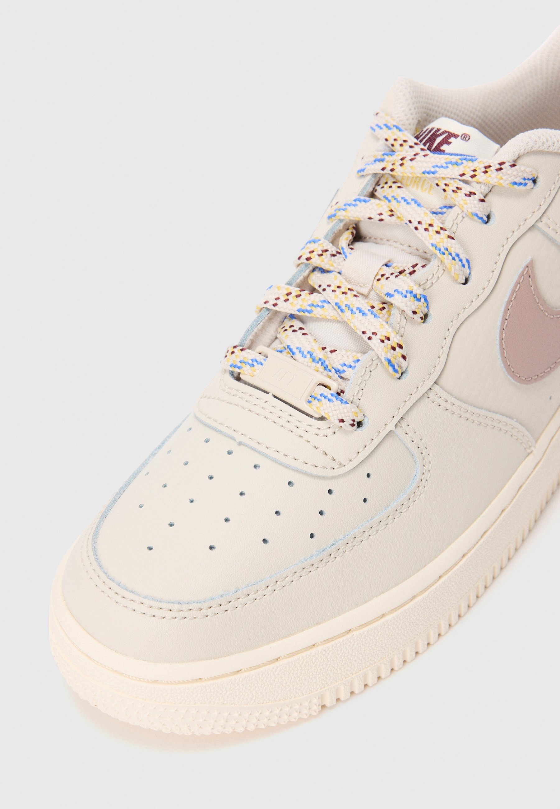 Nike Sportswear AIR FORCE 1 UNISEXE - Baskets - Malt/Bordeaux/Bleu Comète