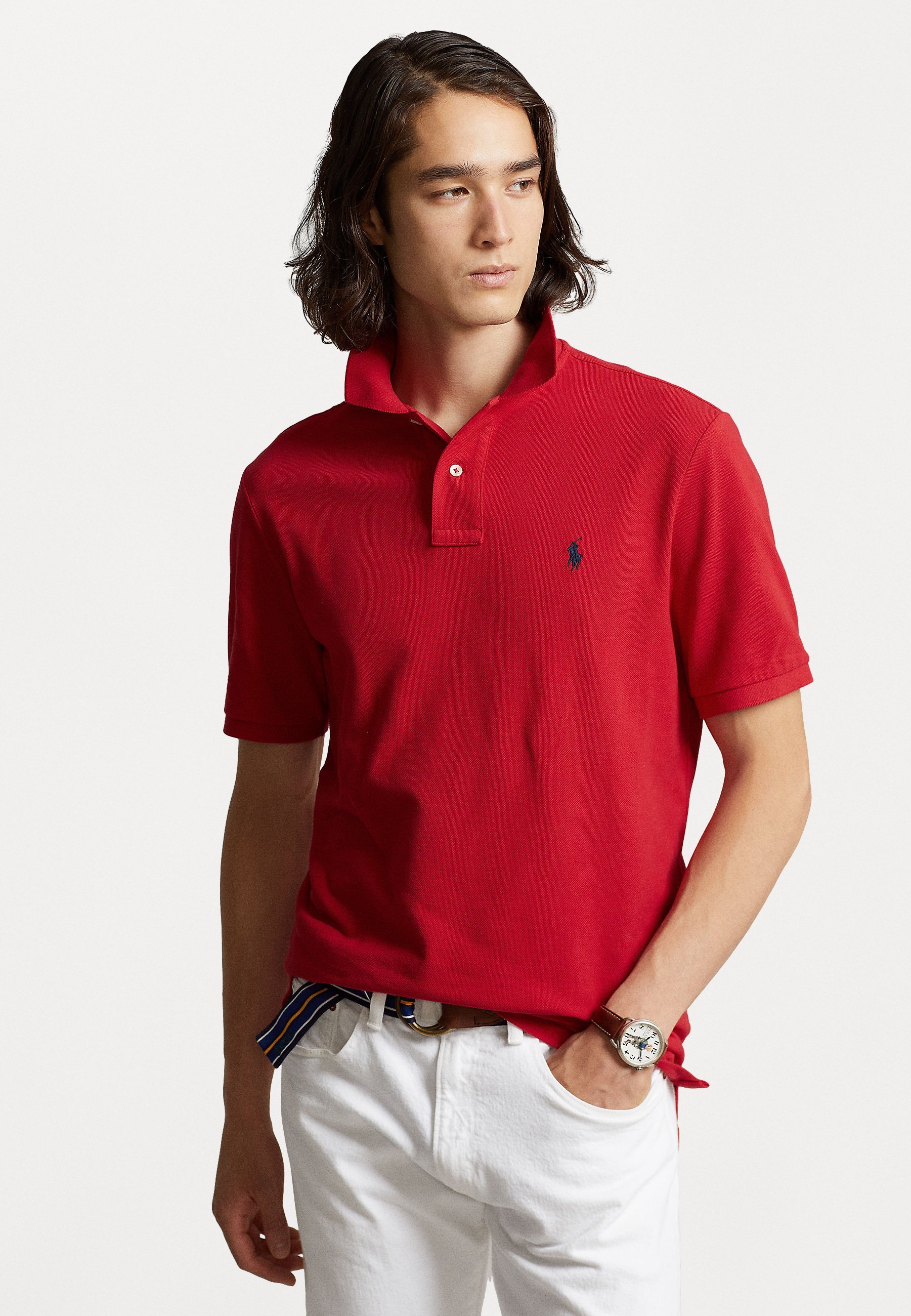 Polo Ralph Lauren BASIC - Poloshirt - rood