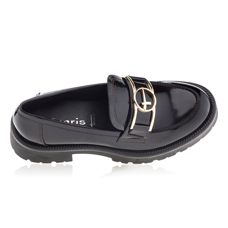 Brune loafers/båtsko til dame