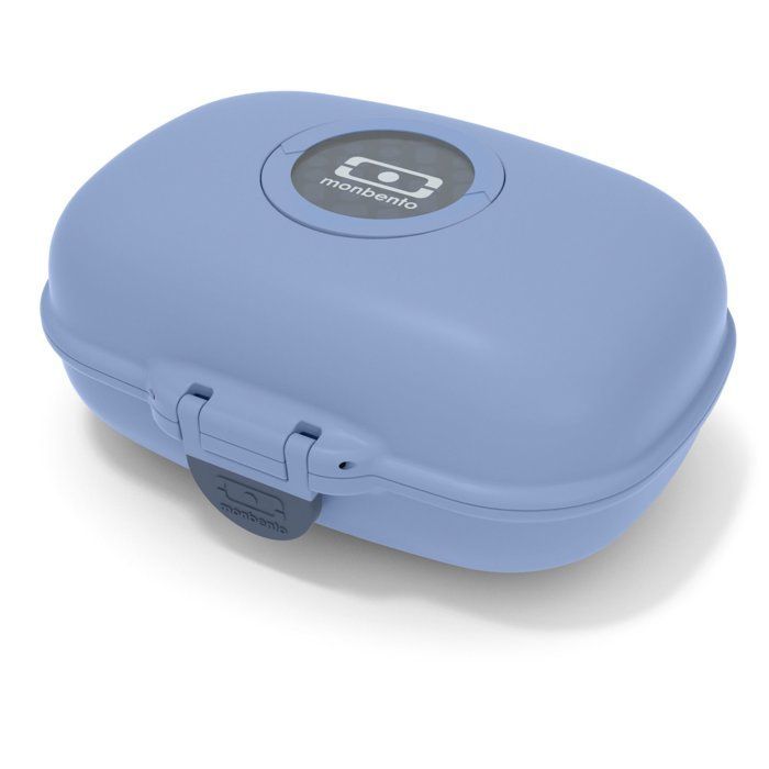 Boîte à Goûter - MONBENTO - Snack box hermétique - MB Gram Bleu infinity