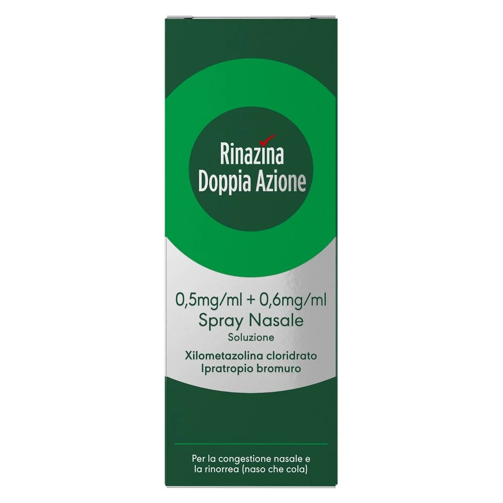 RINAZINA Rinazina Doble Acción 0,5 mg/ml + 0,6 mg/ml Spray nasal 10 ml