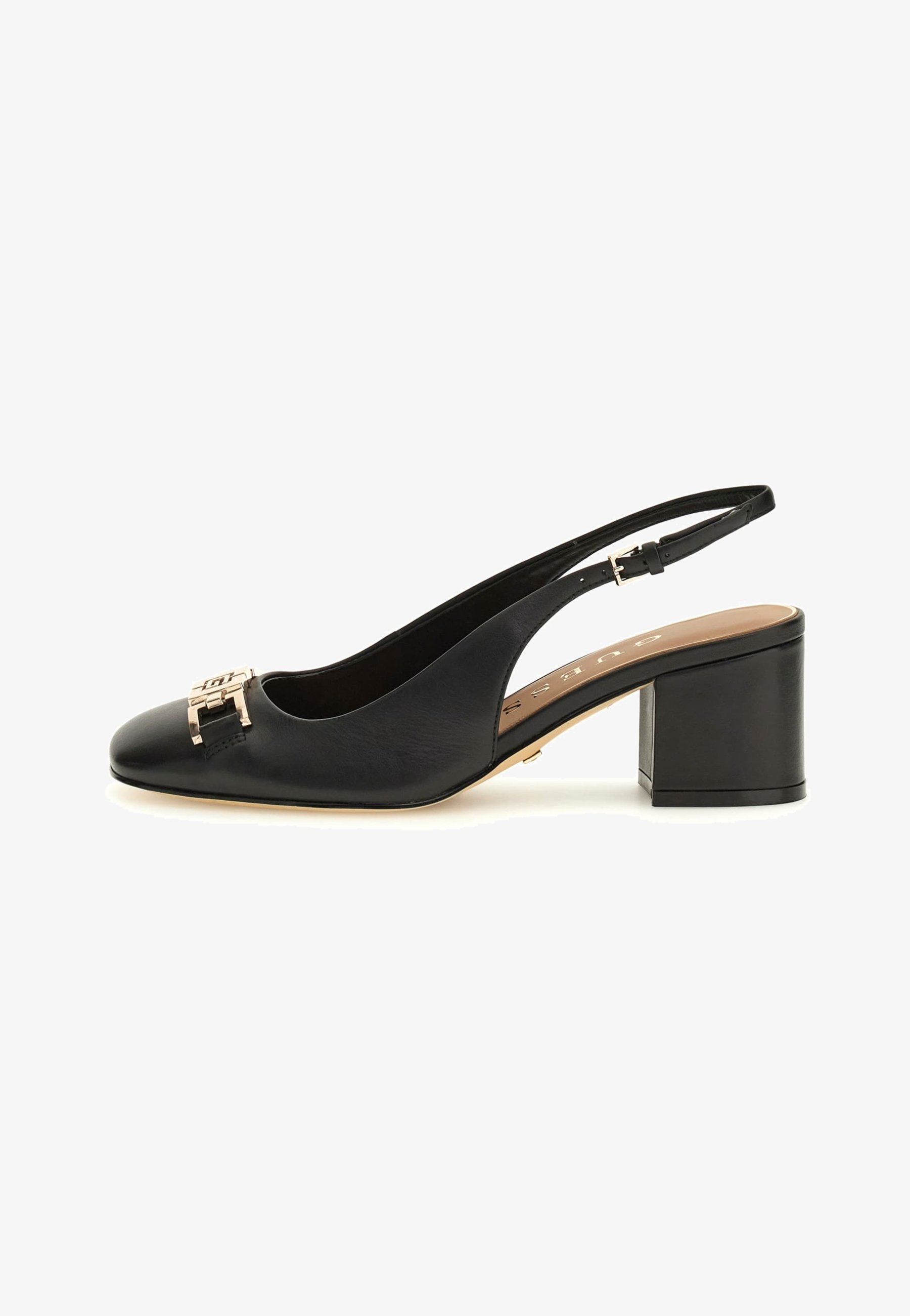 Guess CALIDE LACK - Tacchi classici - nero