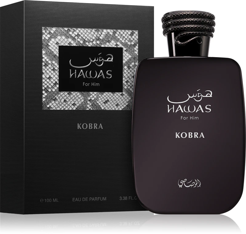 Rasasi Hawas Kobra Eau de Parfum voor mannen