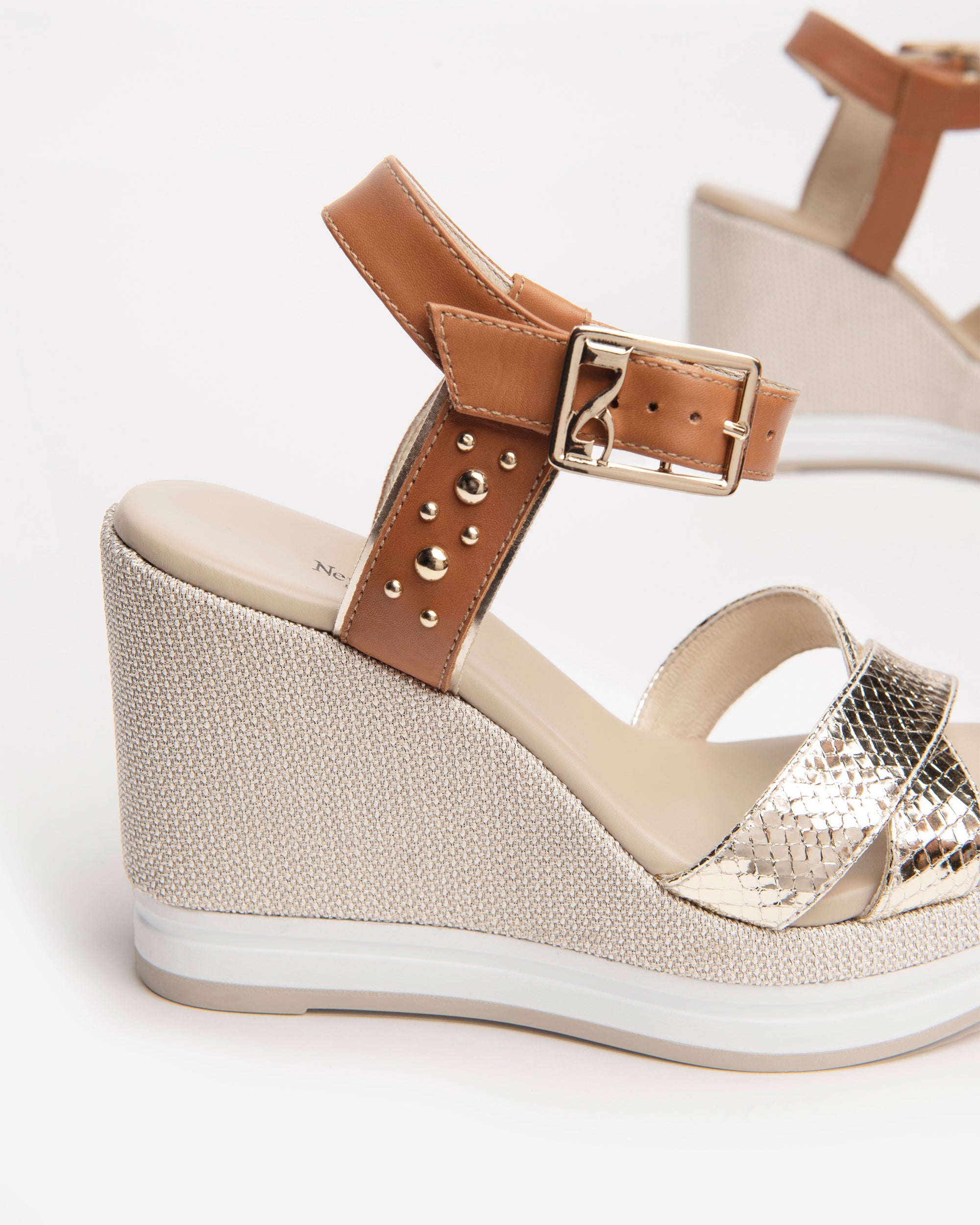  Damen-Ledersandalen