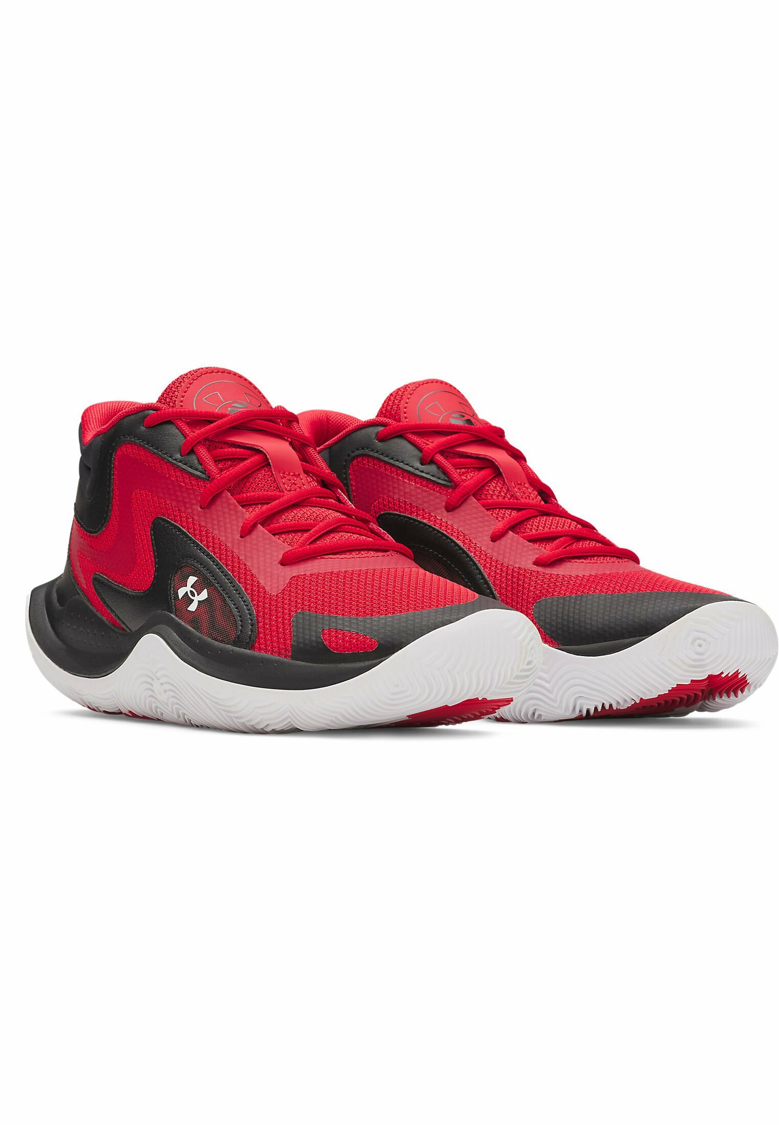 Under Armour JET 25 UNISEX - Basketbalschoenen - rood