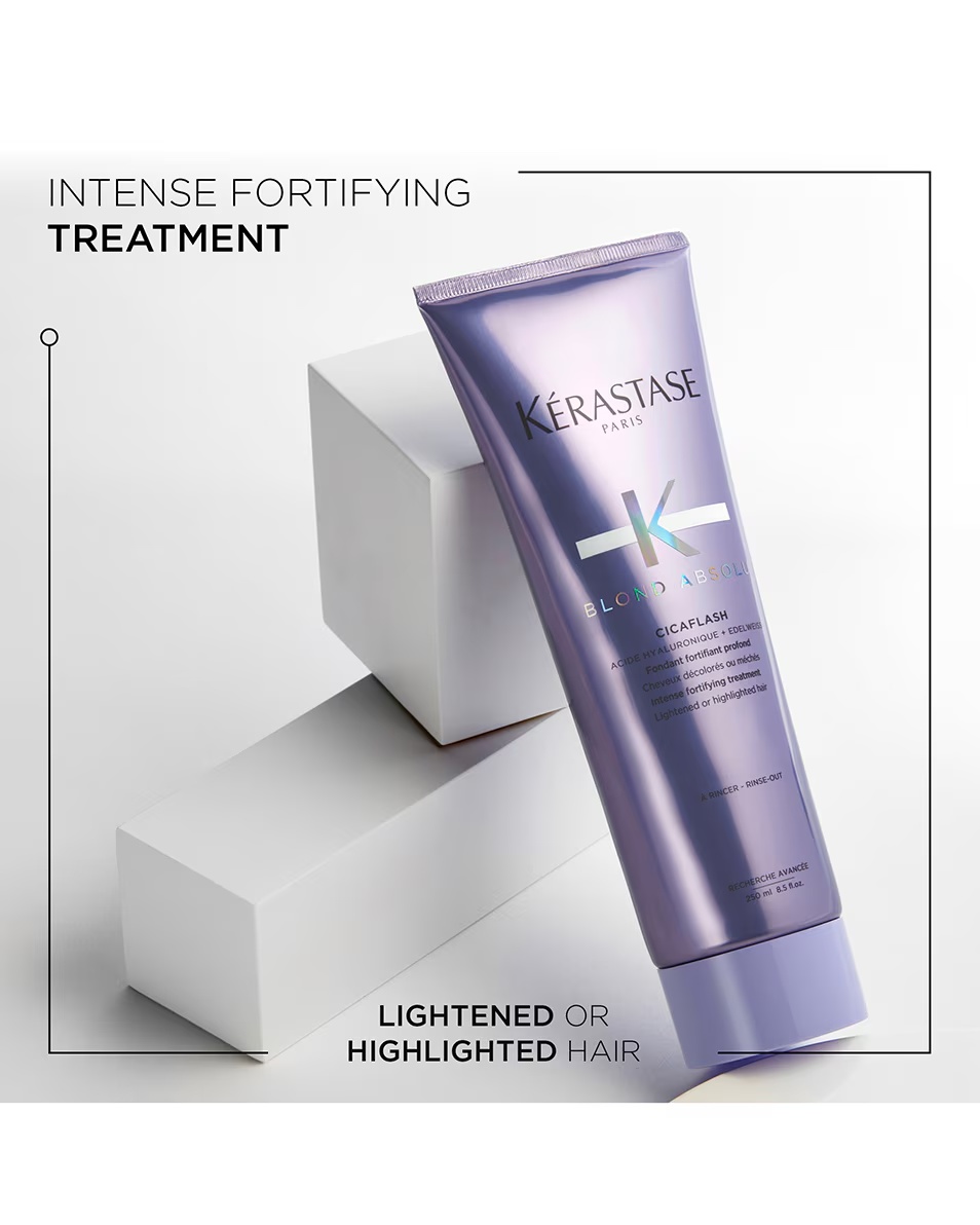 KÉRASTASE Blond Absolu Cicaflash Balsam reparator profund pentru păr blond