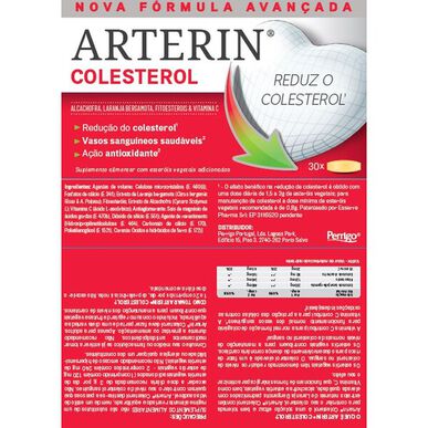 Arterin Doplněk stravy pro snížení cholesterolu, 30 tablet.