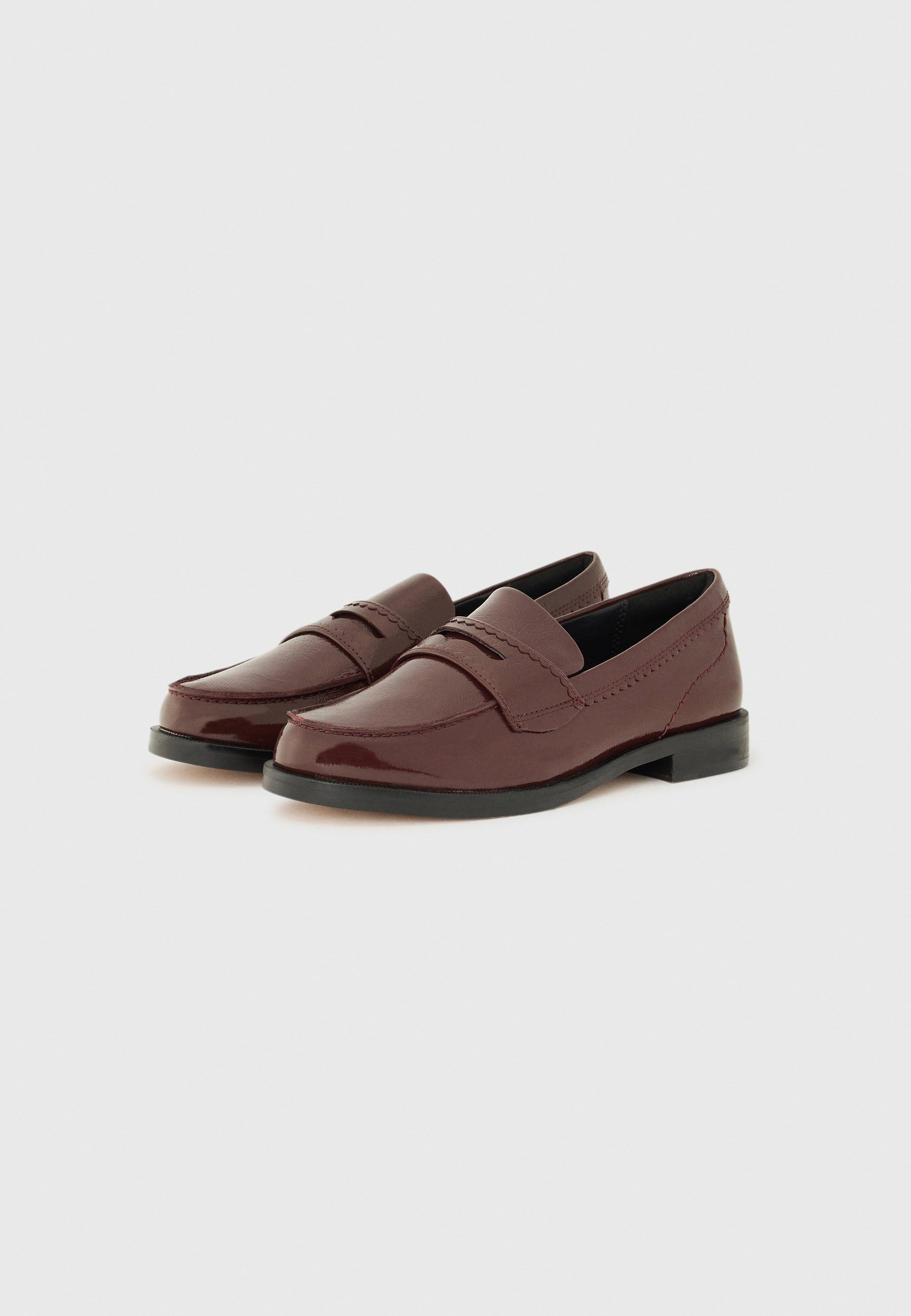 Clarks STRAVEN EDGE - Slip-on - bordeaux