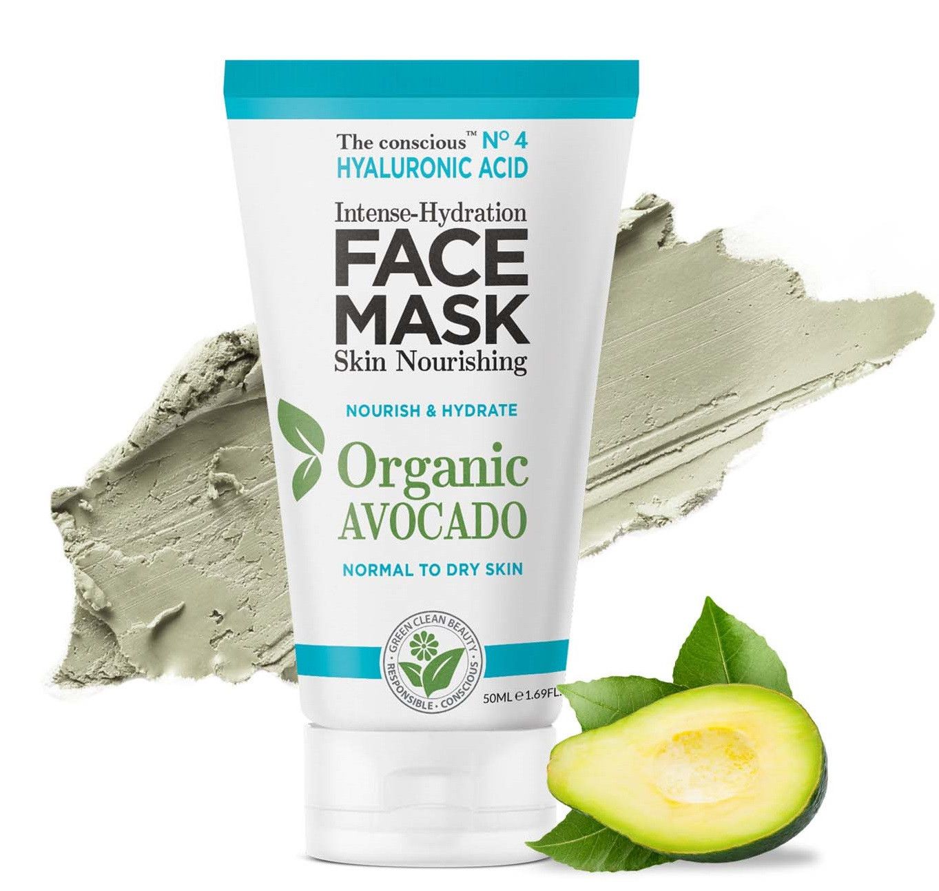 Hidratantna maska za lice s hijaluronskom kiselinom Maske za lice