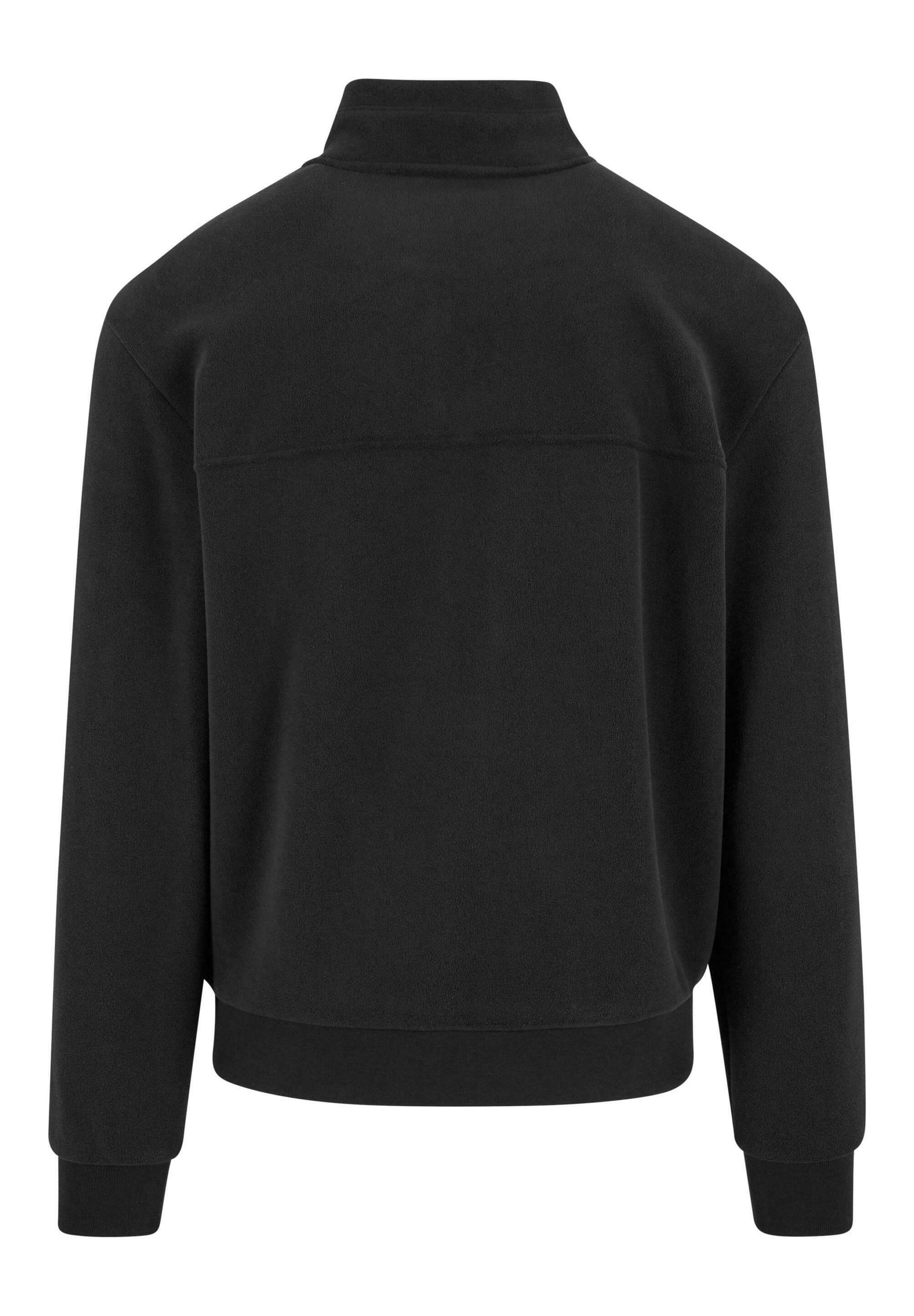 Urban Classics fleecejakke - svart