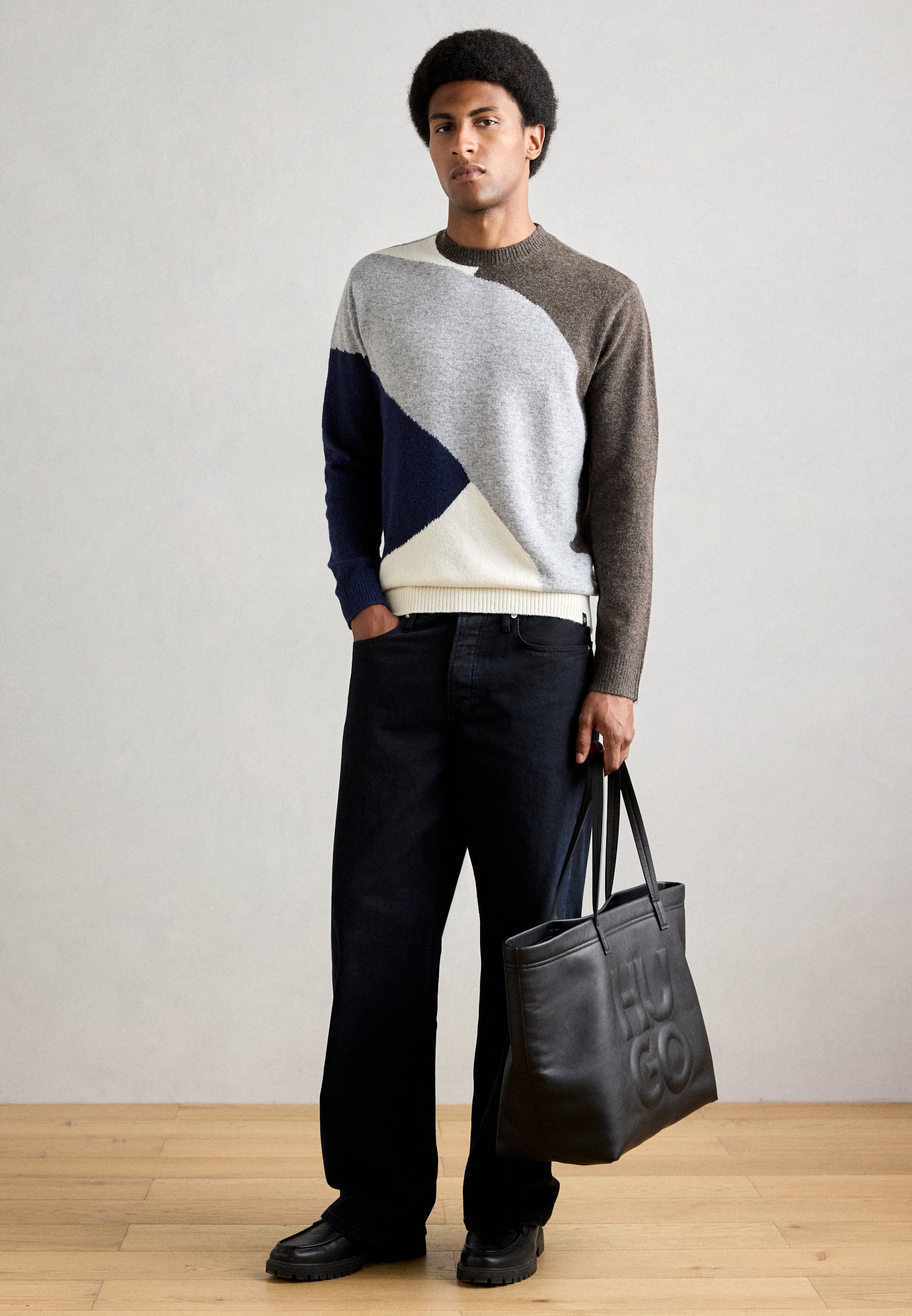 INDICODE JEANS Trui - zeehondenbruin
