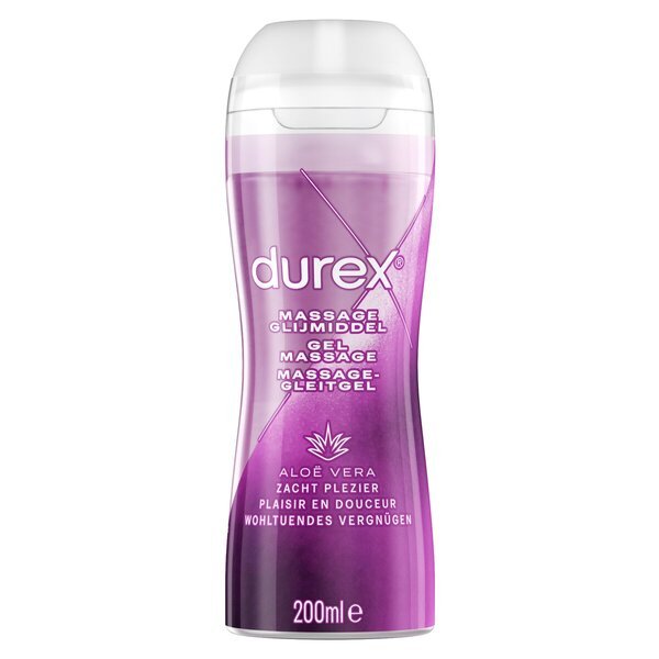 Durex Play Aloe Vera 2 v 1 masážny olej a lubrikant<br>Zdravotnícka pomôcka - 200 ml