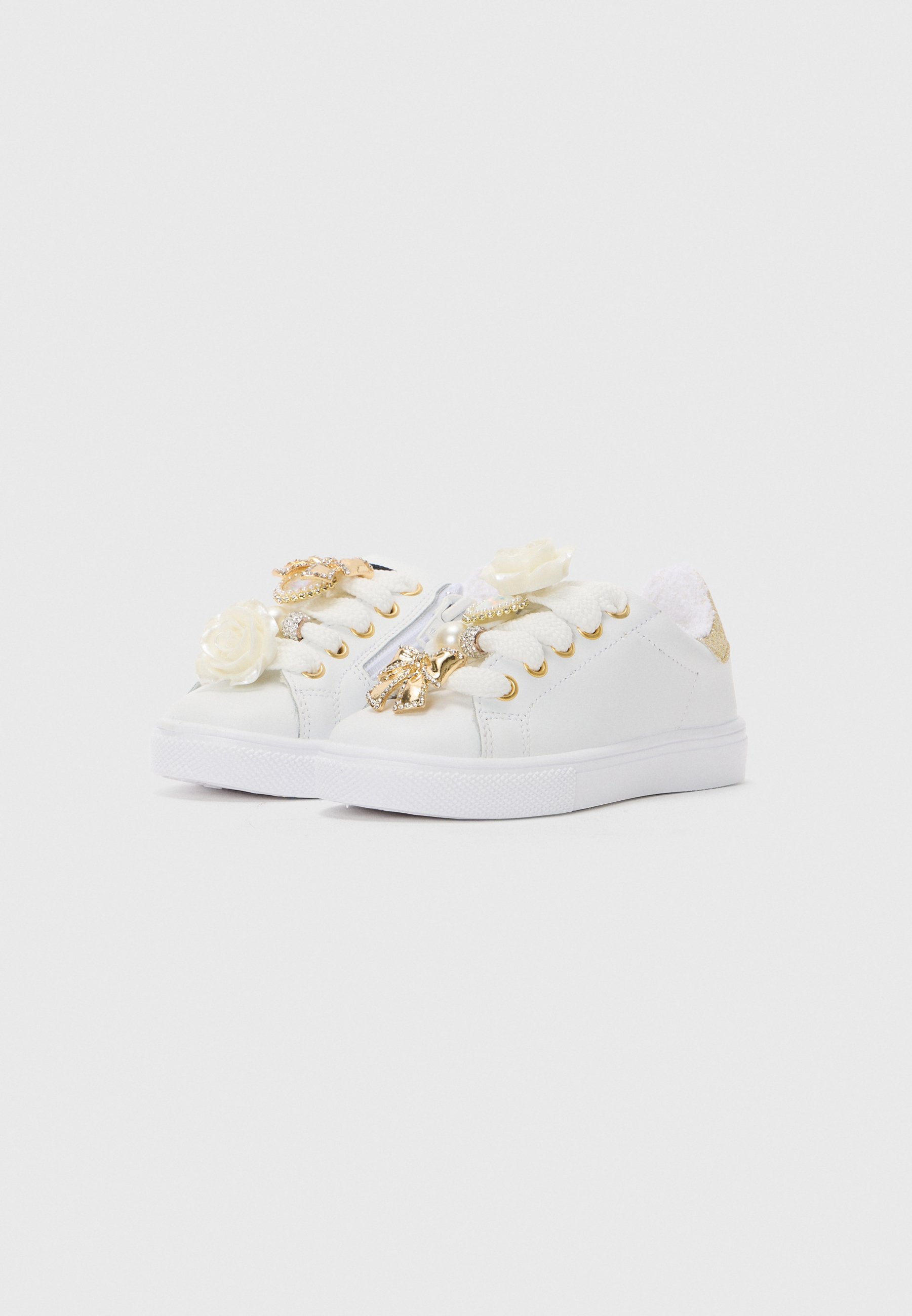 Monnalisa BYCAST - Trainers - panna/platino-coloured