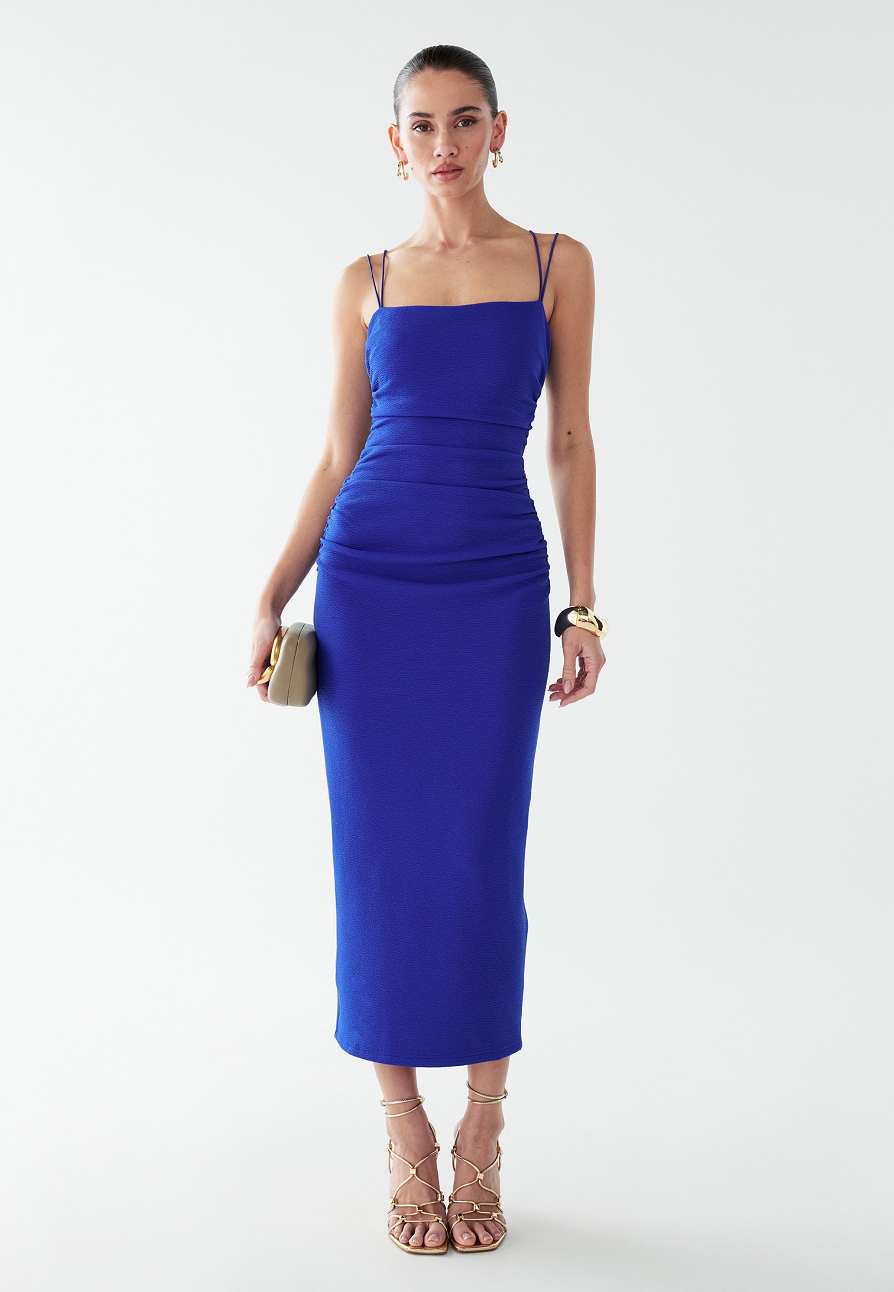 BWLDR RYETTE MIDI - Vestido de coquetel / Vestido de festa - azul