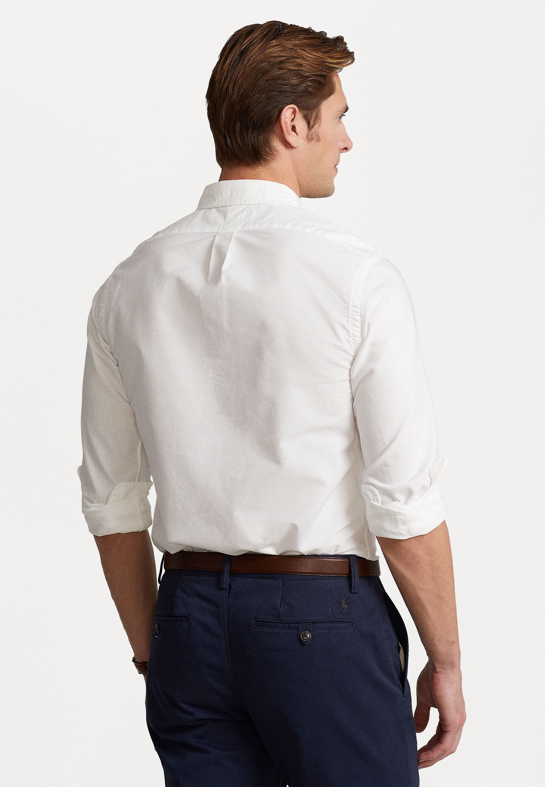 Polo Ralph Lauren Slim Fit Oxford-Hemd – Hemd – weiß