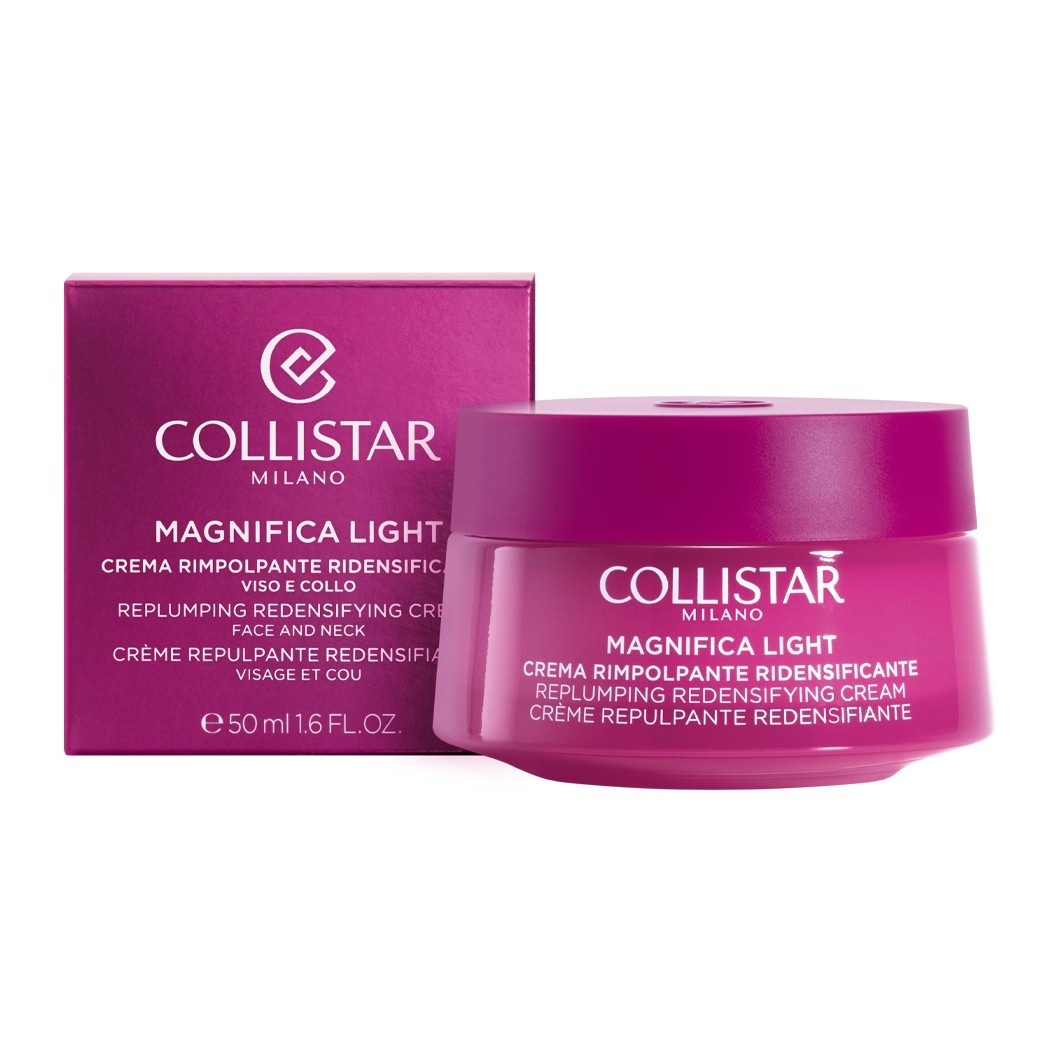 Collistar nočna krema Magnifica Light za polnjenje in rdečico – 50 ml