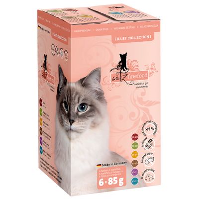 Catz Finefood Fileter Prøvepakke 6 x 85 g