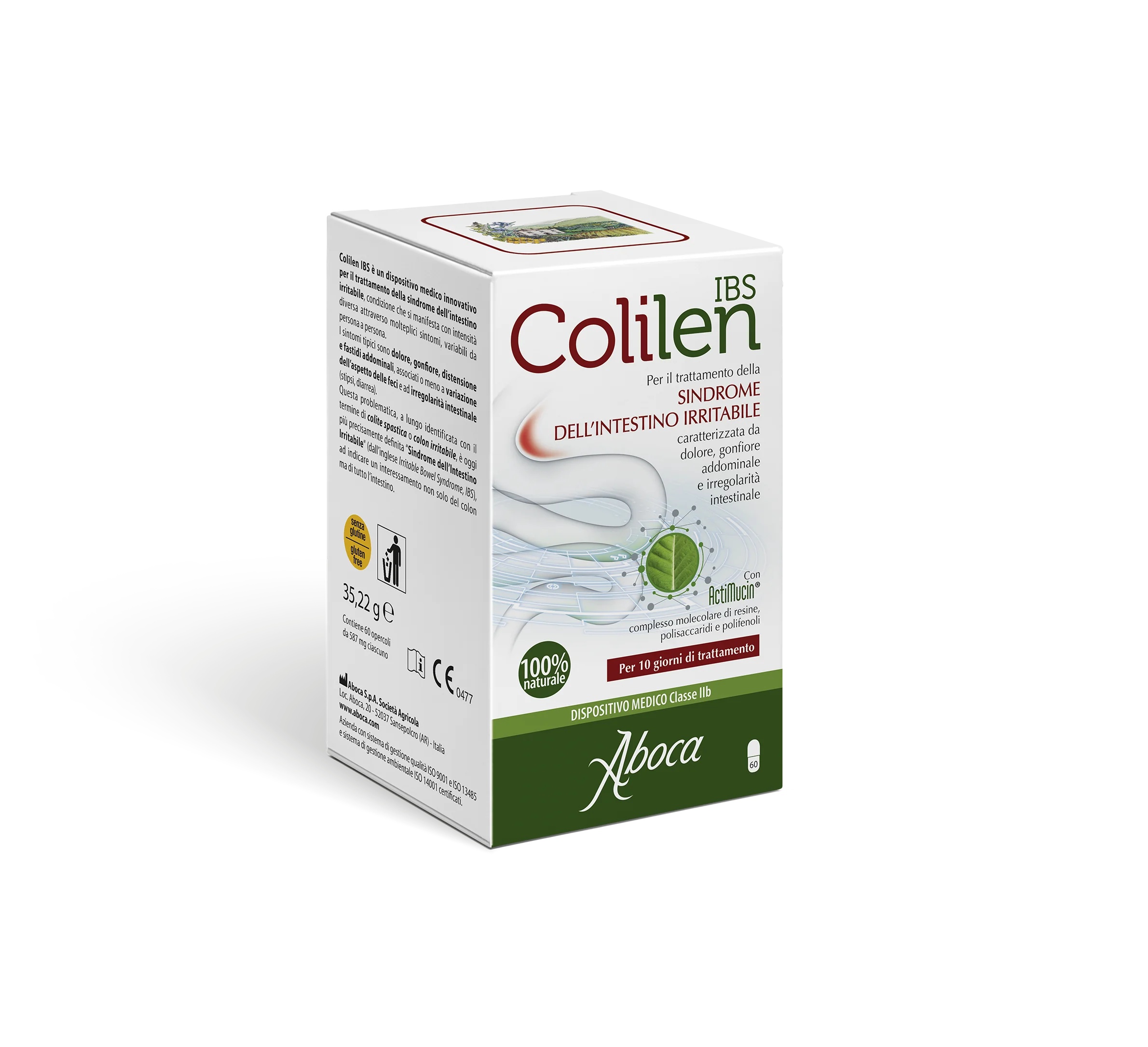 ABOCA Aboca Colilen IBS 60 Syndrome du côlon irritable des opercules