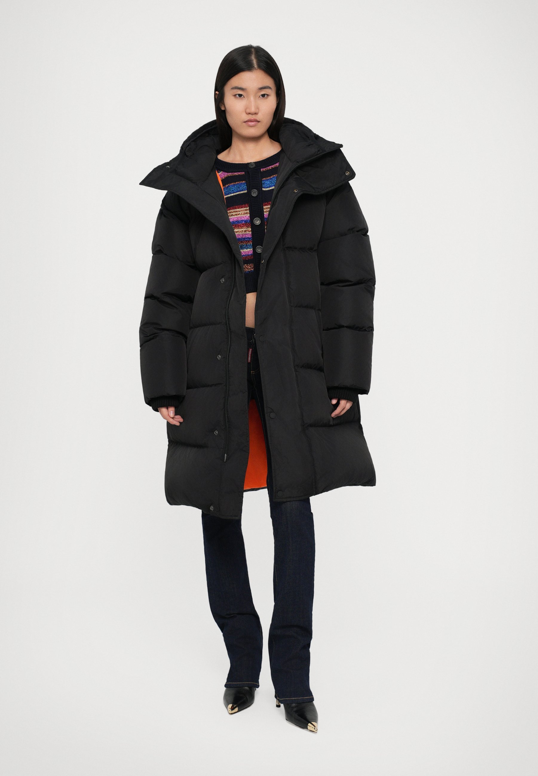 Dsquared2 COAT - Donsjas - zwart