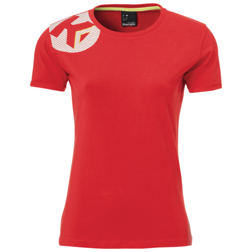 Core 2.0 T-shirt Dam Röd Kempa