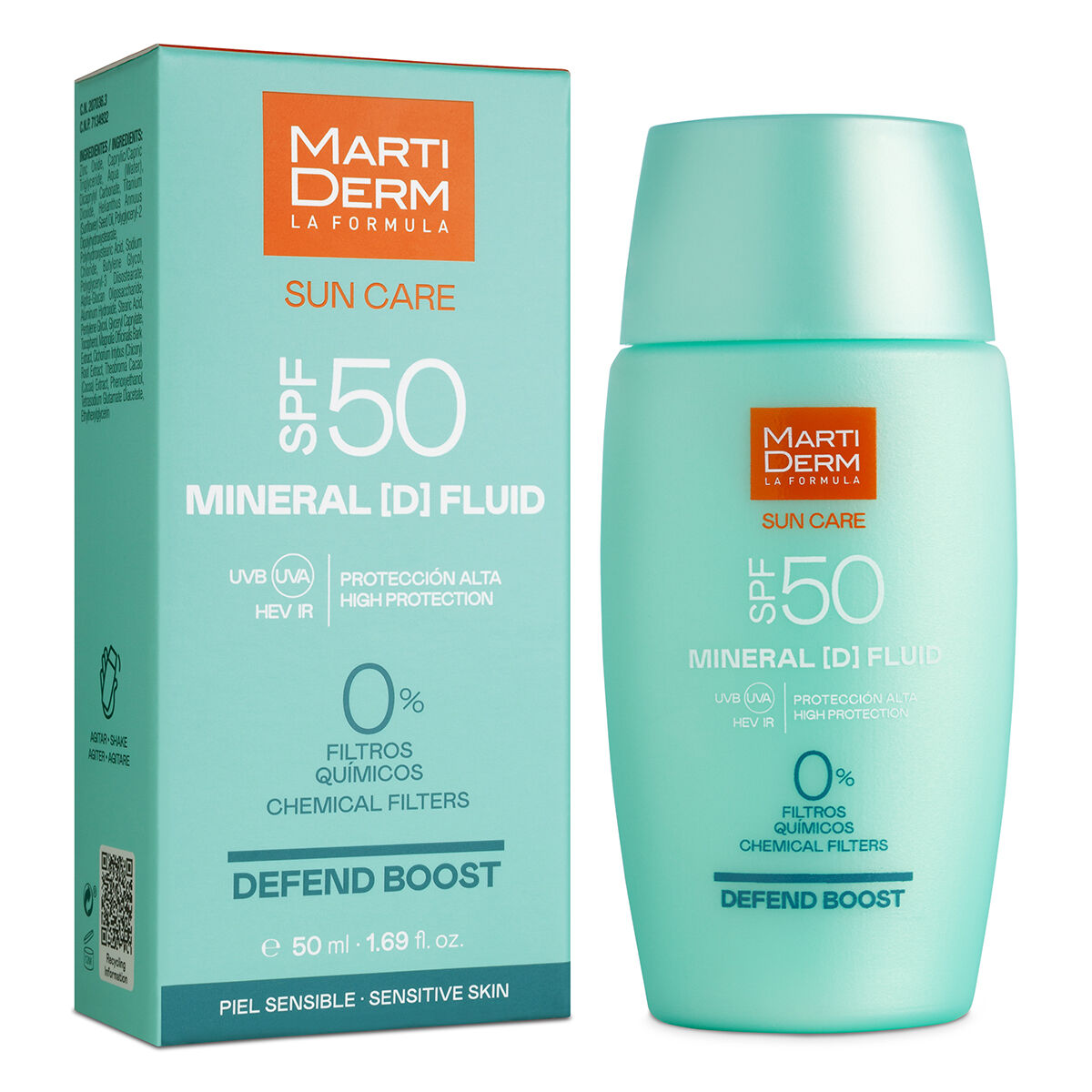 MartiDerm Sun Care SPF50 MineralD šķidrums 50ml