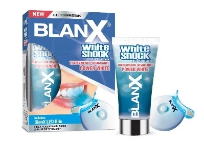 BIOREPAIR Blanx White Shock Aufhellungsbehandlung + LED-Beißbehandlung