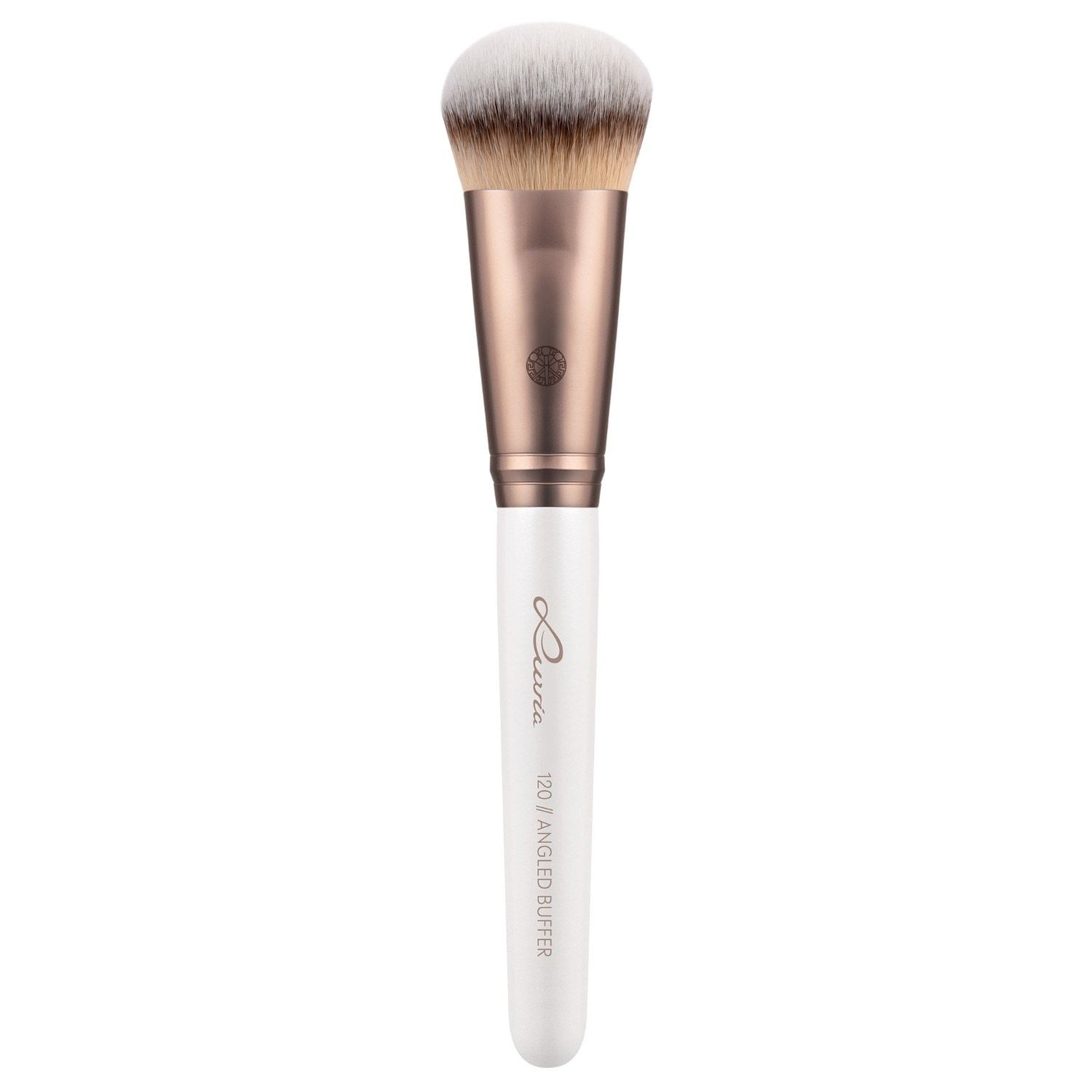 Čopič za puder Luvia 120 // Angled Buffer – Prime Vegan Elegance – 1 kos