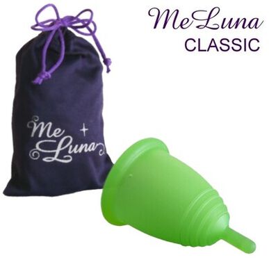 Me Luna Green Ball Menstruasjonskopp S 1 enhet 1 enhet