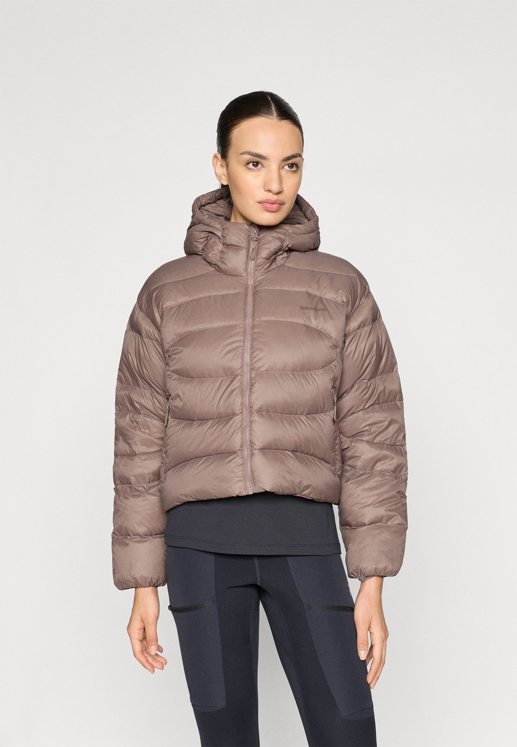 Salomon OUTLINE CROP - Giacca imbottita - stirare