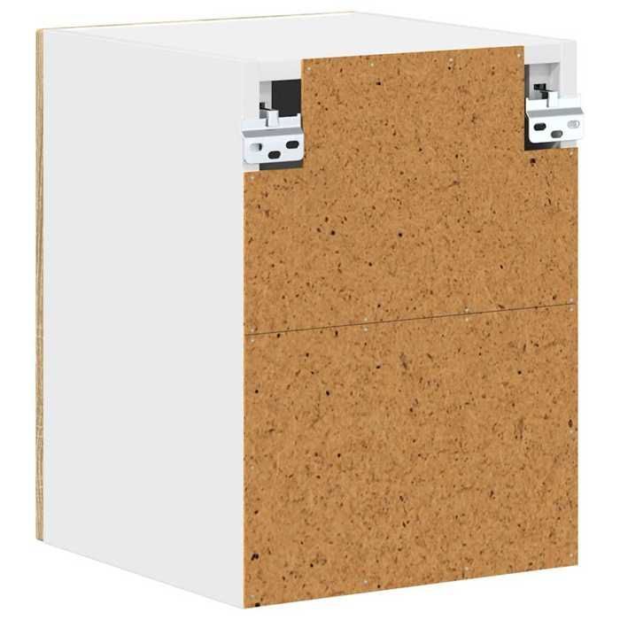 Moderne Armoires suspendues (2 pièces), SWEETY Placards cuisine, Chêne Sonoma 30x31x40 cm BB267
