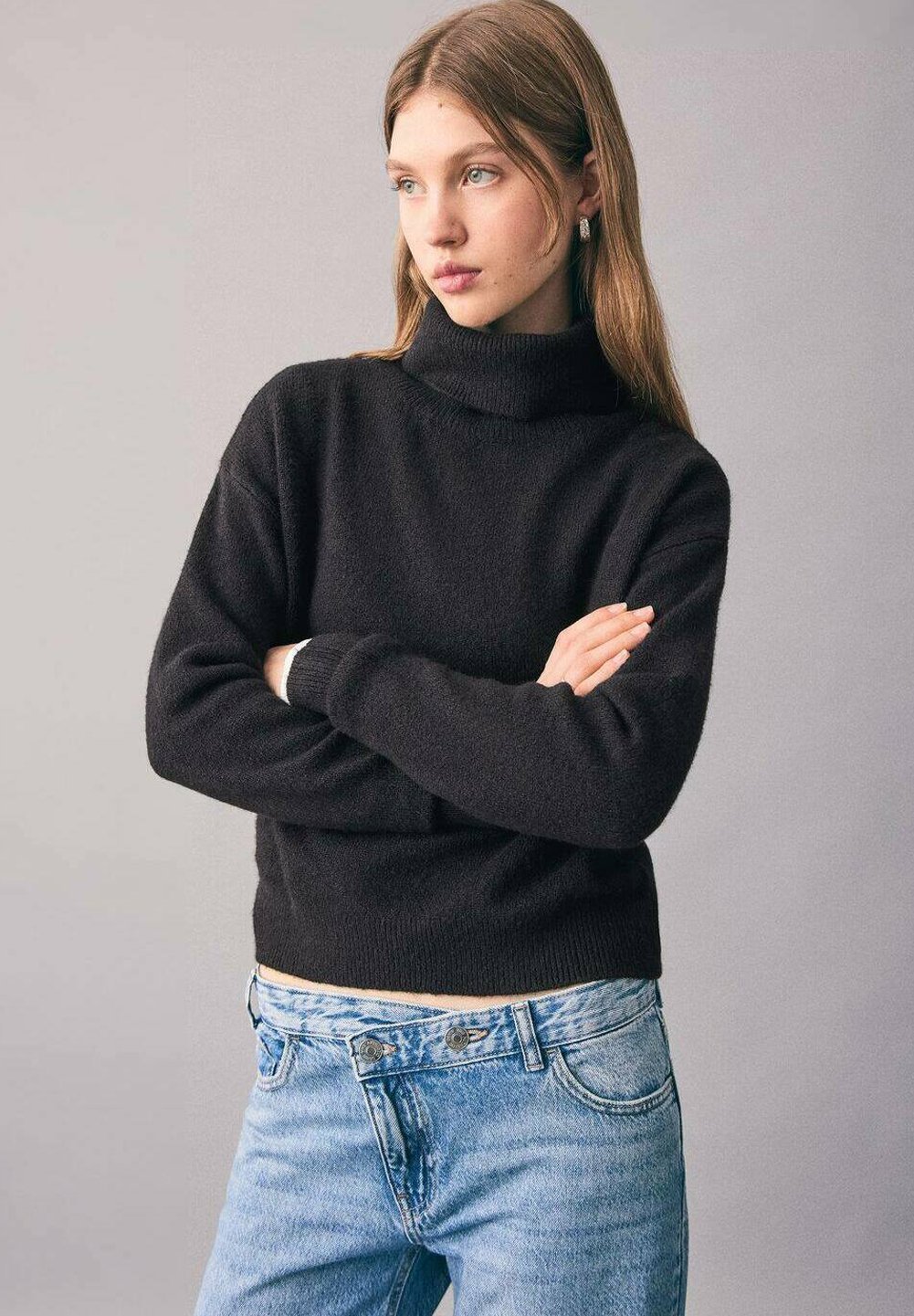 Mango Kids TEEN - Sweter - czarny